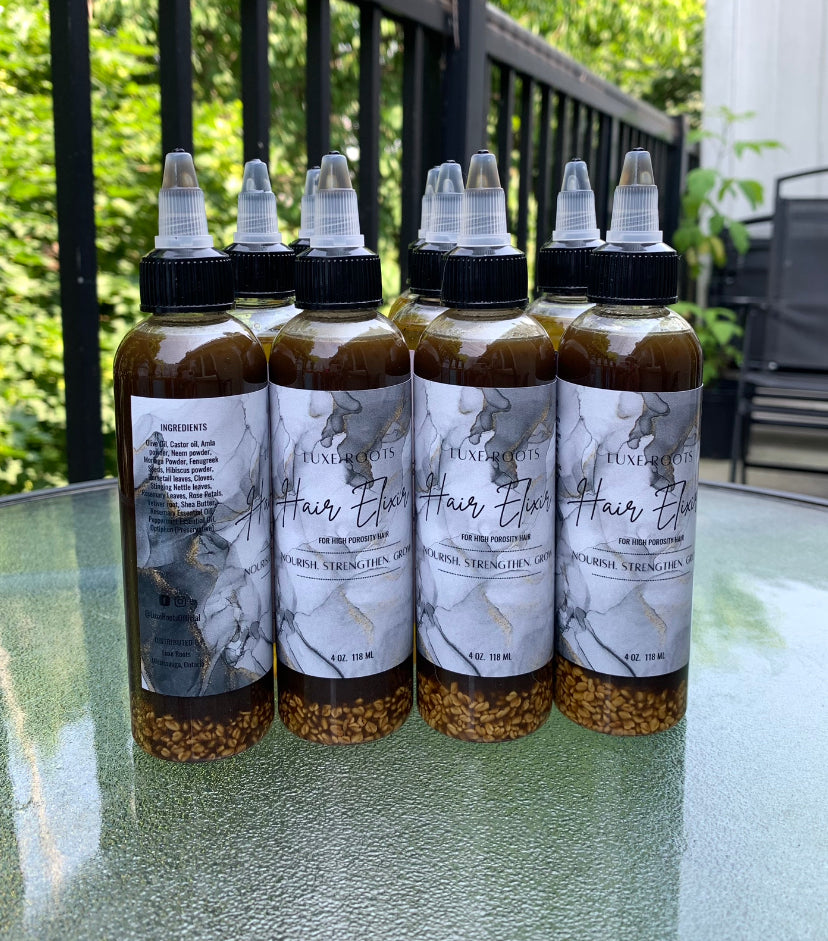 Hair Growth Elixir for High Porosity Hair